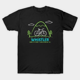 Whistler, British Columbia Bike T-Shirt